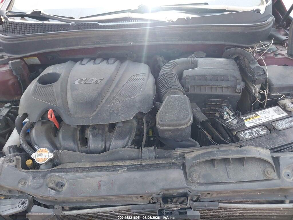5NPEC4AC2BH190368 2011 HYUNDAI SONATA photo no. 10