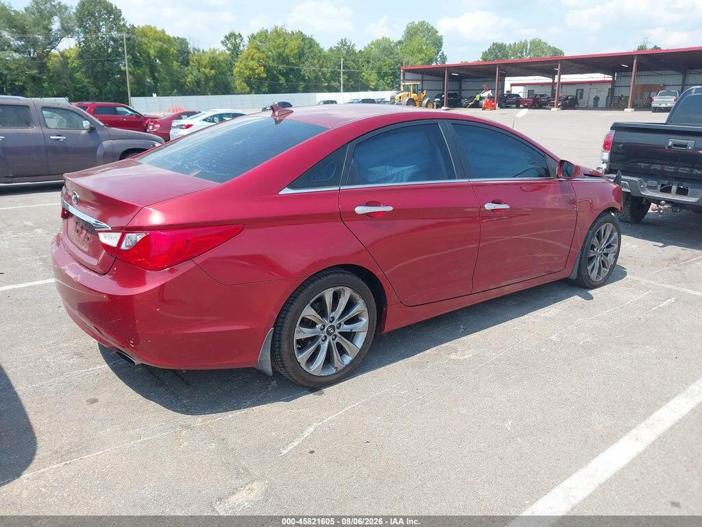 5NPEC4AC2BH190368 2011 HYUNDAI SONATA photo no. 4