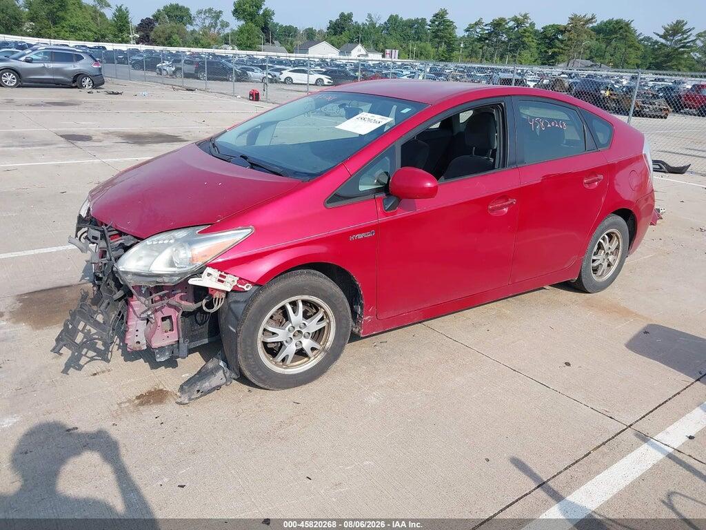 JTDKN3DU4B1400911 2011 TOYOTA PRIUS photo no. 2