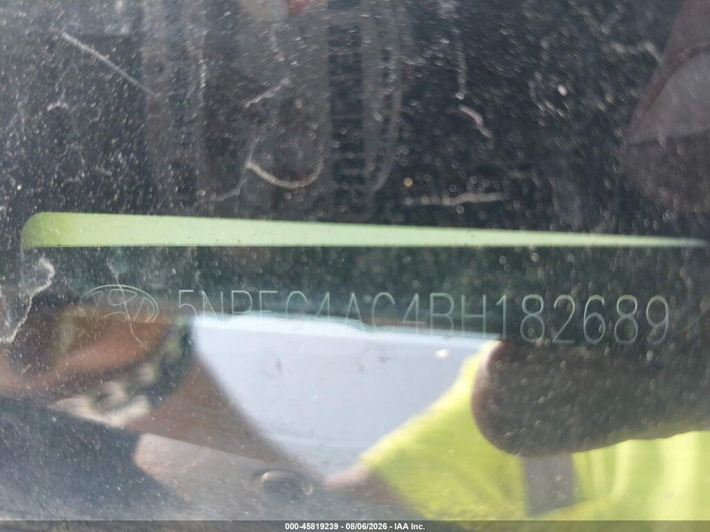 5NPEC4AC4BH182689 2011 HYUNDAI SONATA photo no. 11