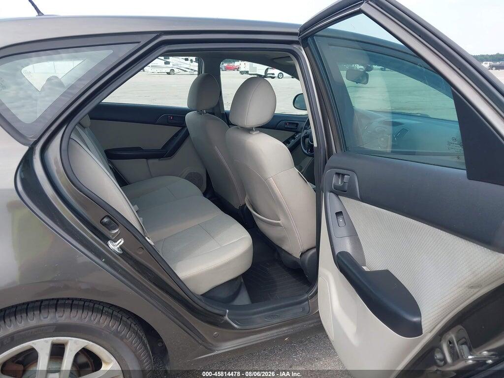 KNAFU5A28B5406591 2011 KIA FORTE photo no. 8