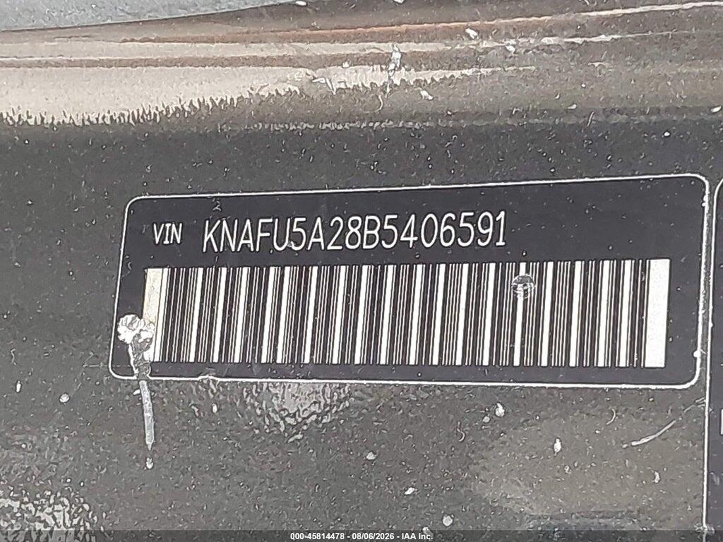KNAFU5A28B5406591 2011 KIA FORTE photo no. 9
