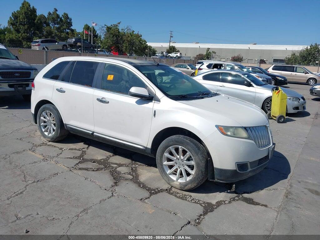 2LMDJ8JK4BBJ21192 2011 LINCOLN MKX photo no. 1