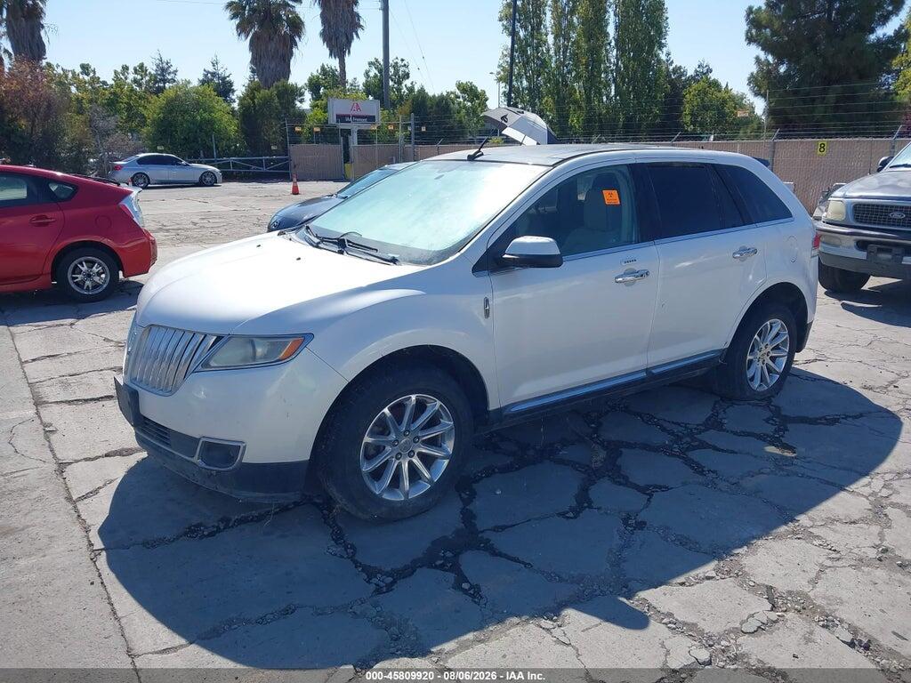 2LMDJ8JK4BBJ21192 2011 LINCOLN MKX photo no. 2