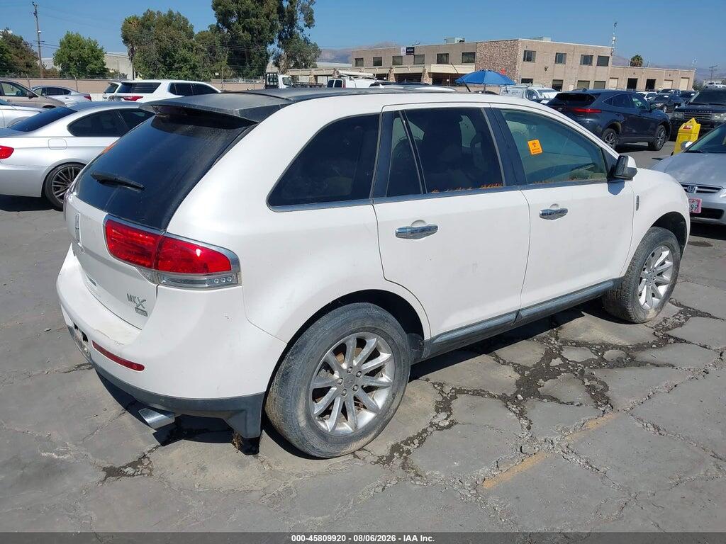 2LMDJ8JK4BBJ21192 2011 LINCOLN MKX photo no. 4