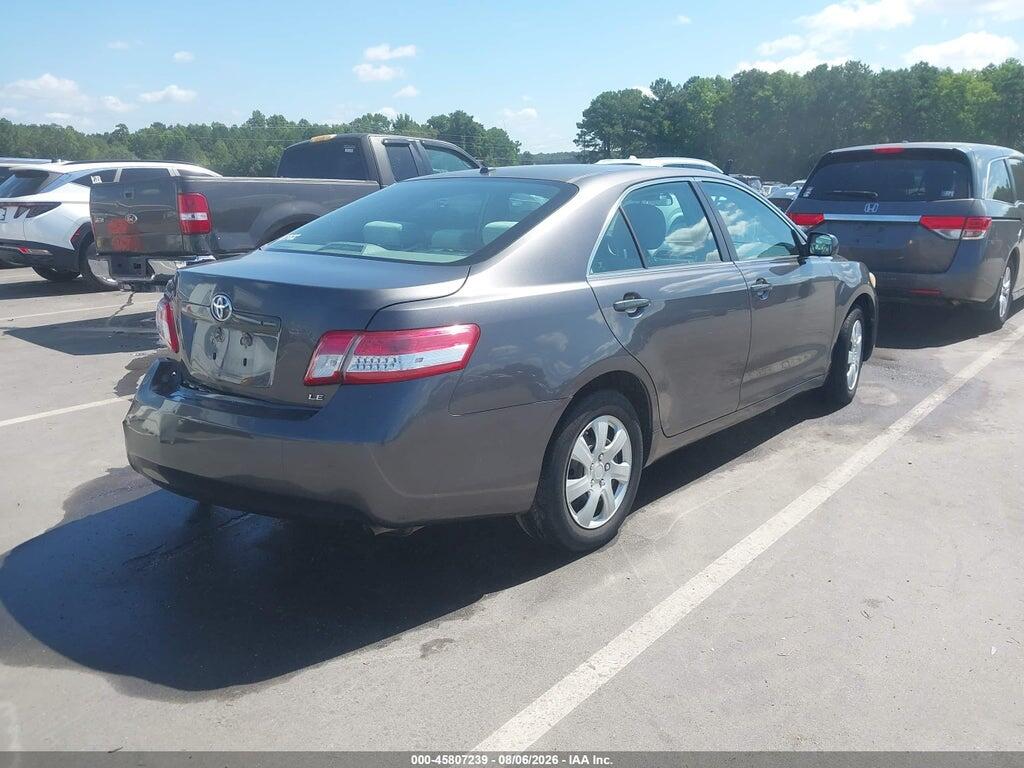 4T4BF3EK9BR186525 2011 TOYOTA CAMRY photo no. 4