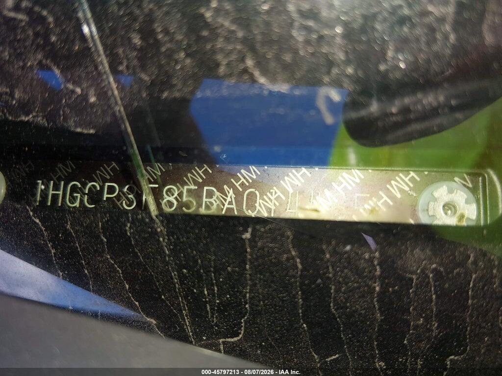 1HGCP3F85BA014465 2011 HONDA ACCORD photo no. 9