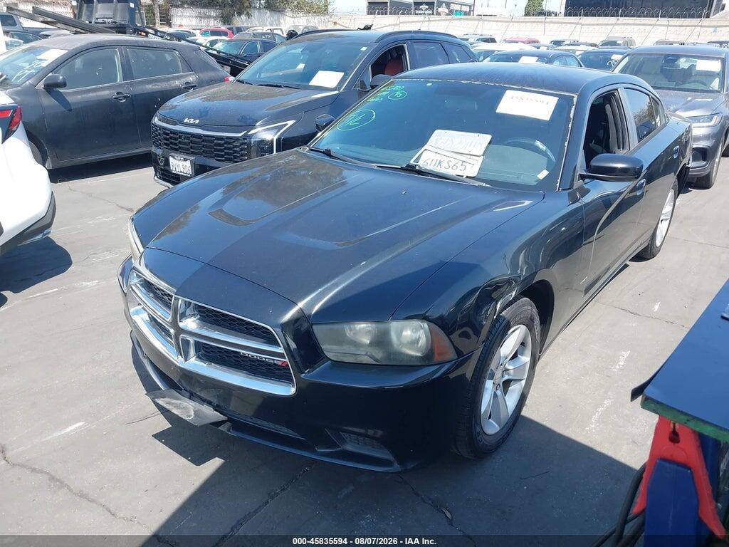 2C3CDXBG3CH211864 2012 DODGE CHARGER photo no. 2