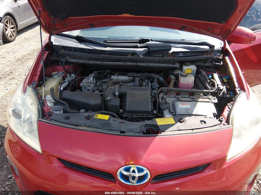 JTDKN3DU2C5474743 2012 TOYOTA PRIUS photo no. 10