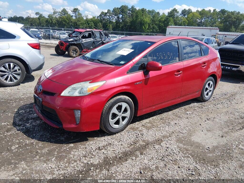 JTDKN3DU2C5474743 2012 TOYOTA PRIUS photo no. 2