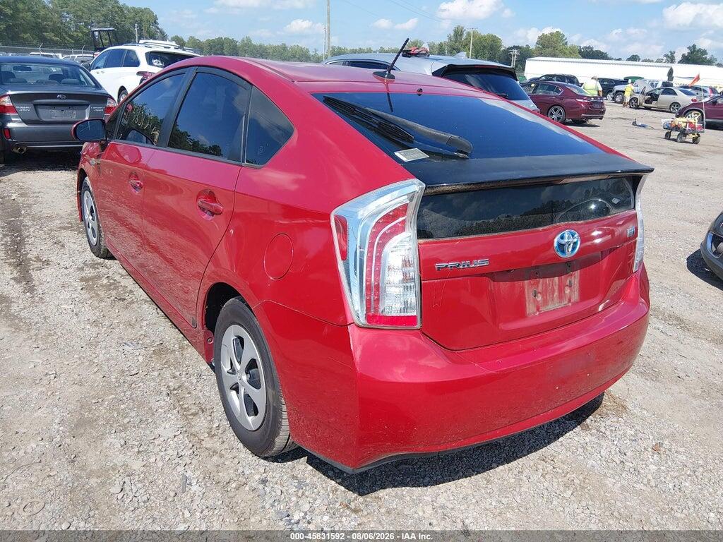 JTDKN3DU2C5474743 2012 TOYOTA PRIUS photo no. 3