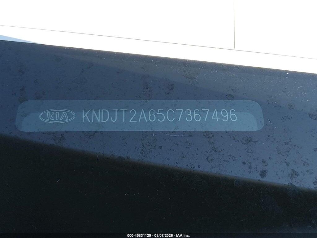 KNDJT2A65C7367496 2012 KIA SOUL photo no. 9