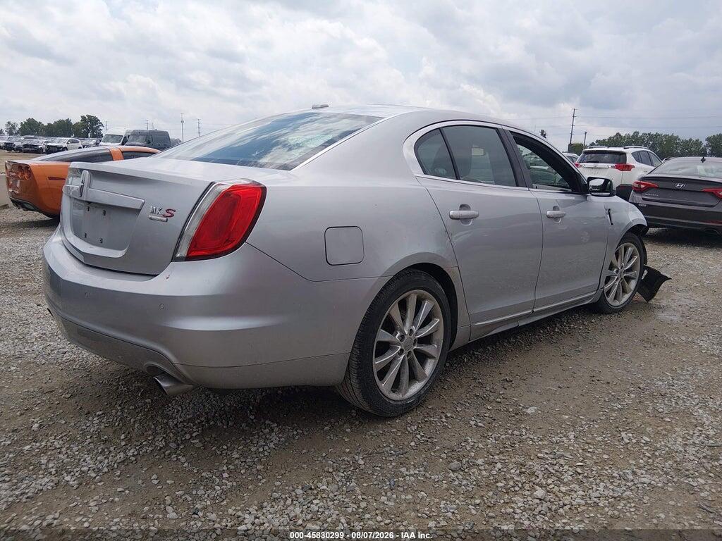1LNHL9FT3CG804848 2012 LINCOLN MKS photo no. 4