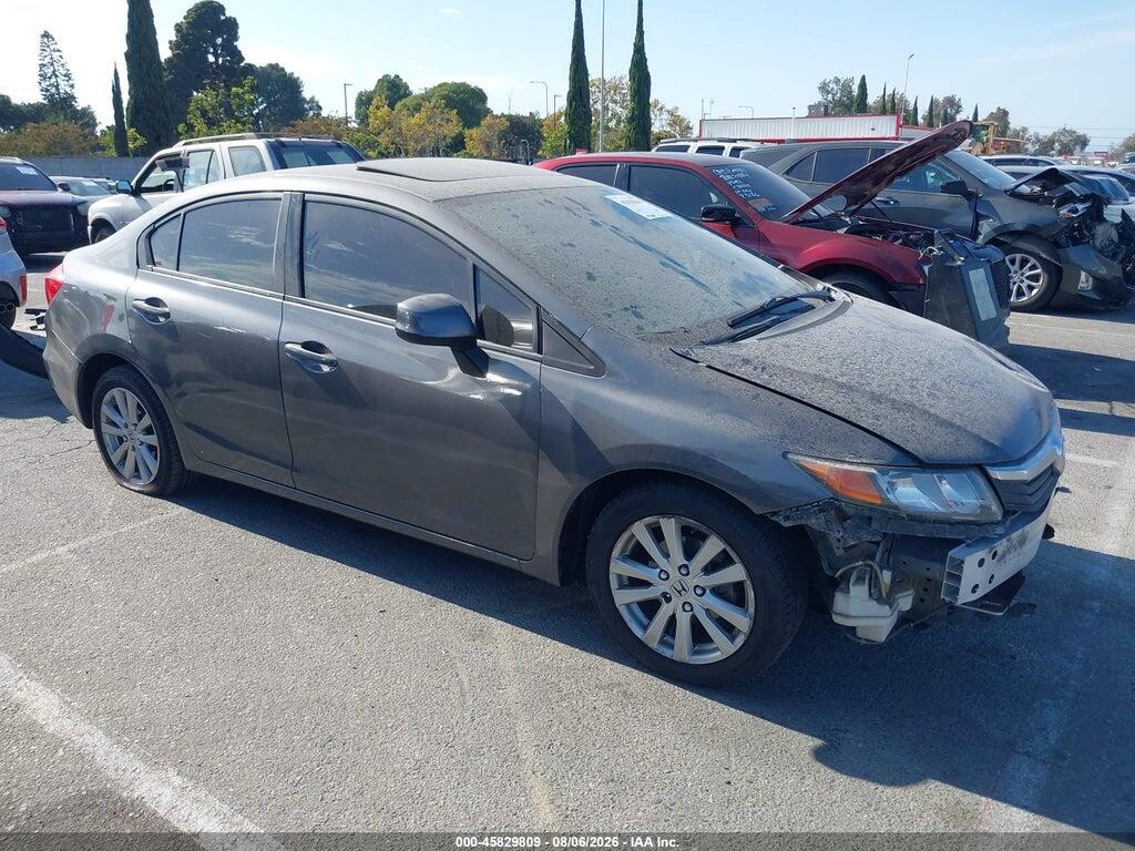 19XFB2F96CE329366 2012 HONDA CIVIC photo no. 1
