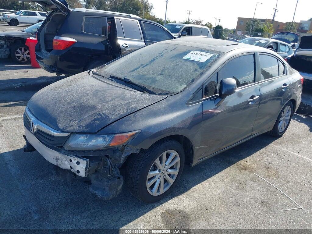 19XFB2F96CE329366 2012 HONDA CIVIC photo no. 2