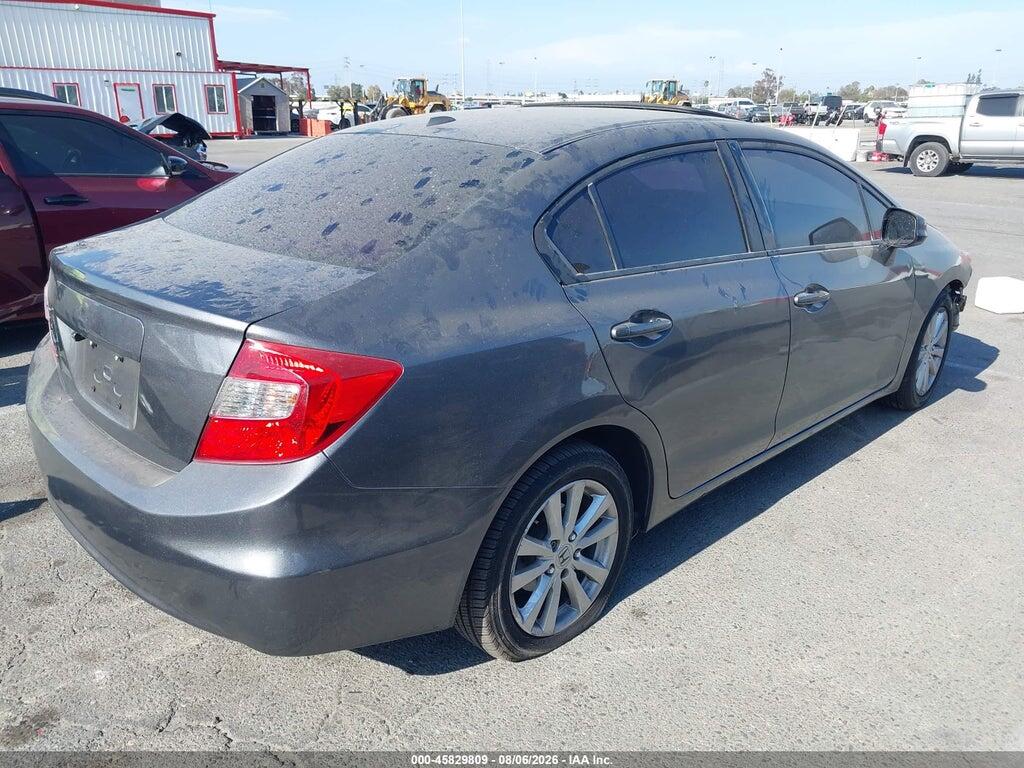 19XFB2F96CE329366 2012 HONDA CIVIC photo no. 4
