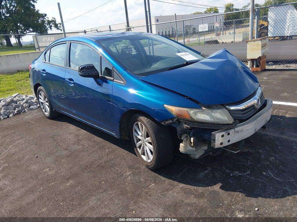 2HGFB2F84CH532513 2012 HONDA CIVIC photo no. 1