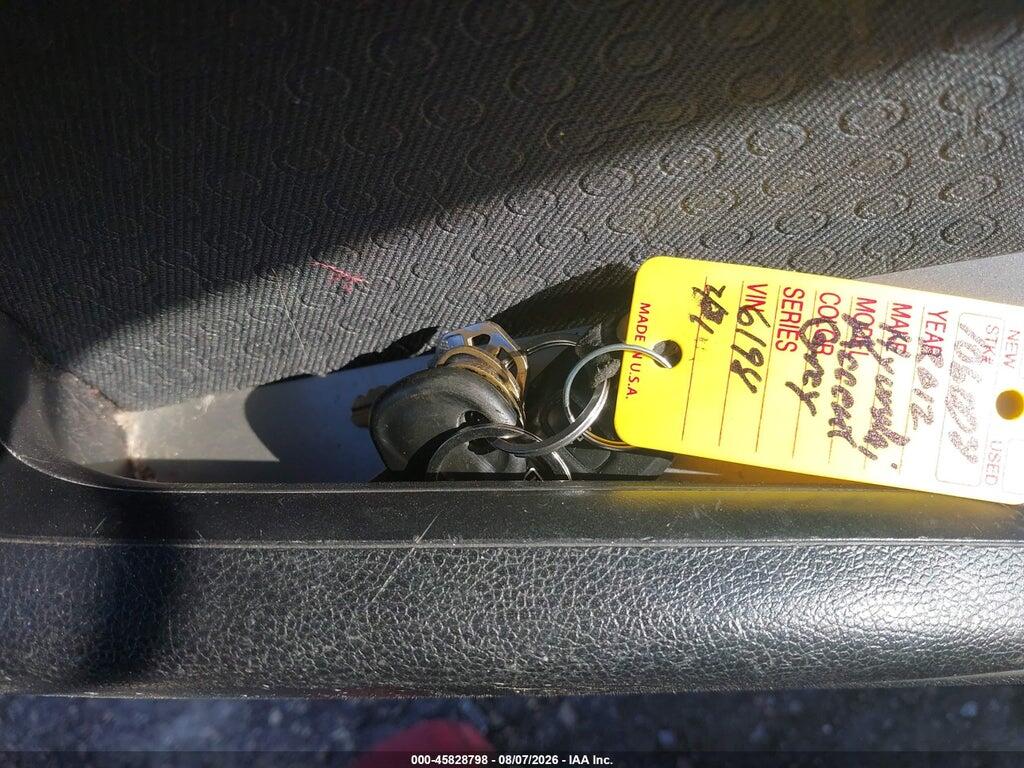 KMHCU5AE8CU026198 2012 HYUNDAI ACCENT photo no. 11