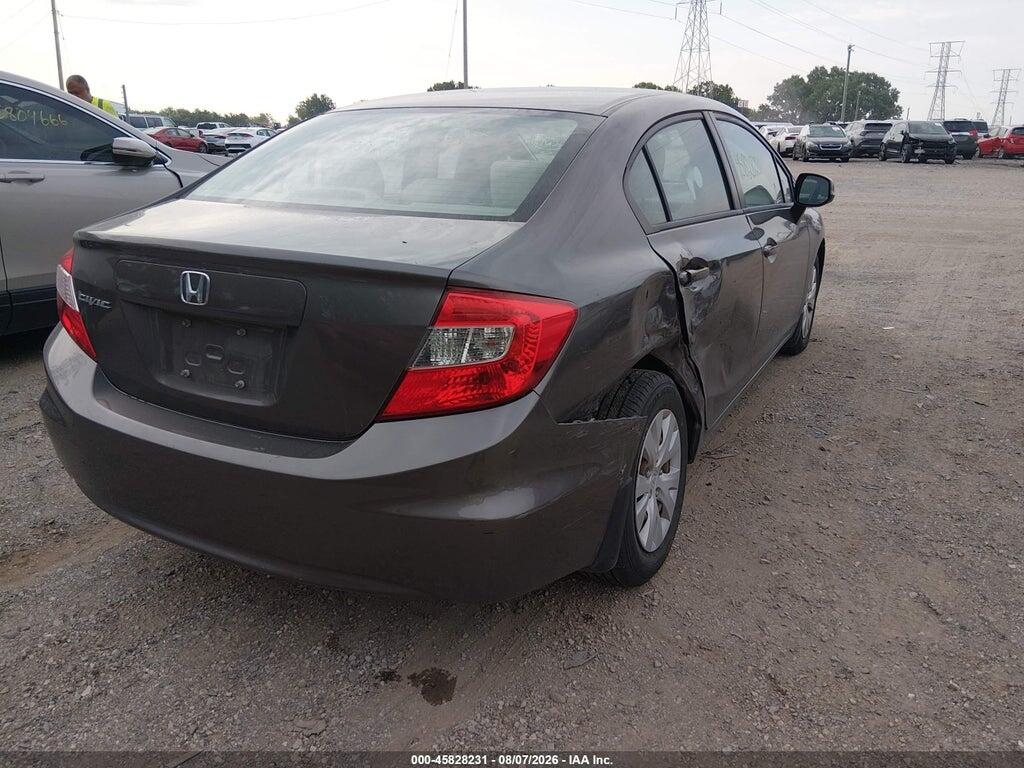 19XFB2F56CE015178 2012 HONDA CIVIC photo no. 4