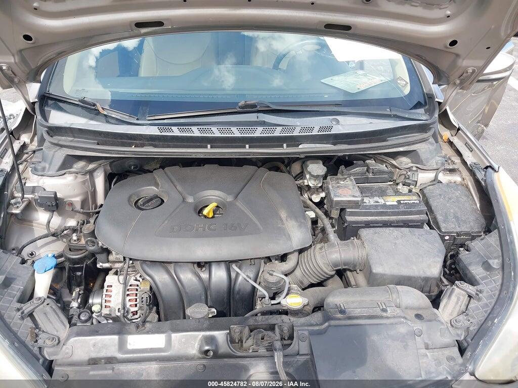 5NPDH4AE9CH143483 2012 HYUNDAI ELANTRA photo no. 10