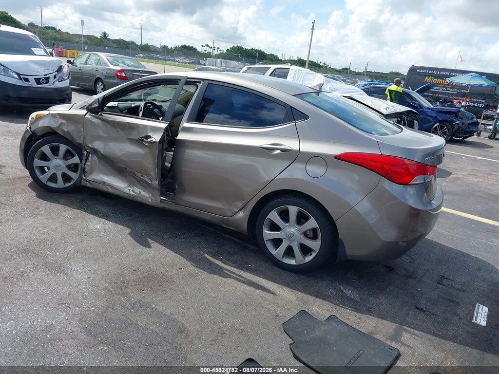 5NPDH4AE9CH143483 2012 HYUNDAI ELANTRA photo no. 3