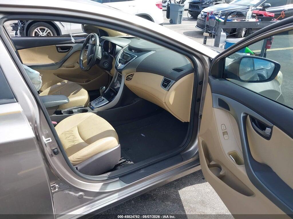 5NPDH4AE9CH143483 2012 HYUNDAI ELANTRA photo no. 5