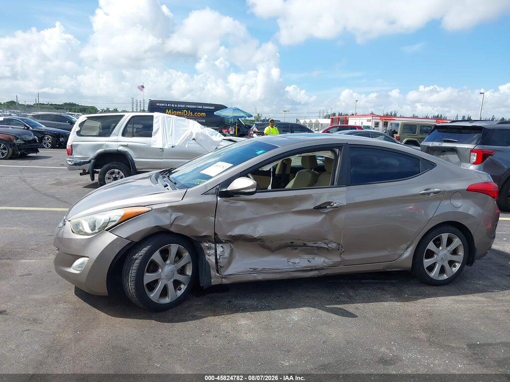 5NPDH4AE9CH143483 2012 HYUNDAI ELANTRA photo no. 6