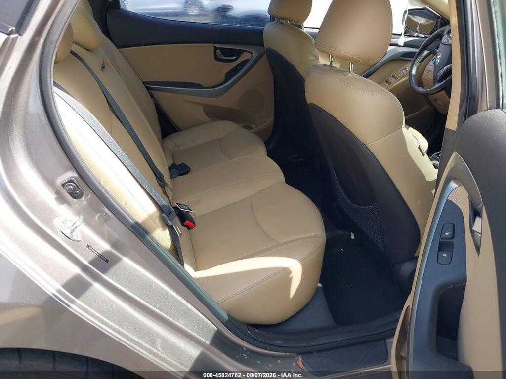 5NPDH4AE9CH143483 2012 HYUNDAI ELANTRA photo no. 8
