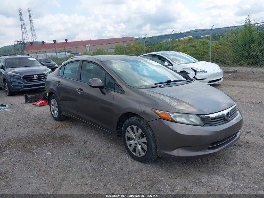 2HGFB2F56CH578575 2012 HONDA CIVIC photo no. 1