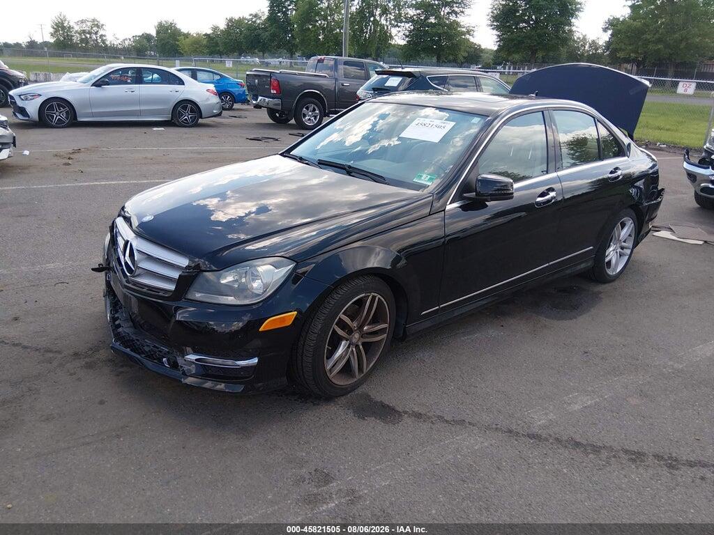 WDDGF8BB6CR225958 2012 MERCEDES-BENZ C 300 photo no. 2