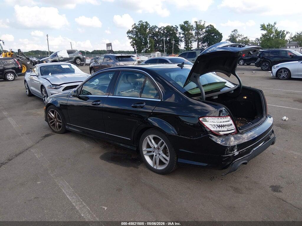 WDDGF8BB6CR225958 2012 MERCEDES-BENZ C 300 photo no. 3