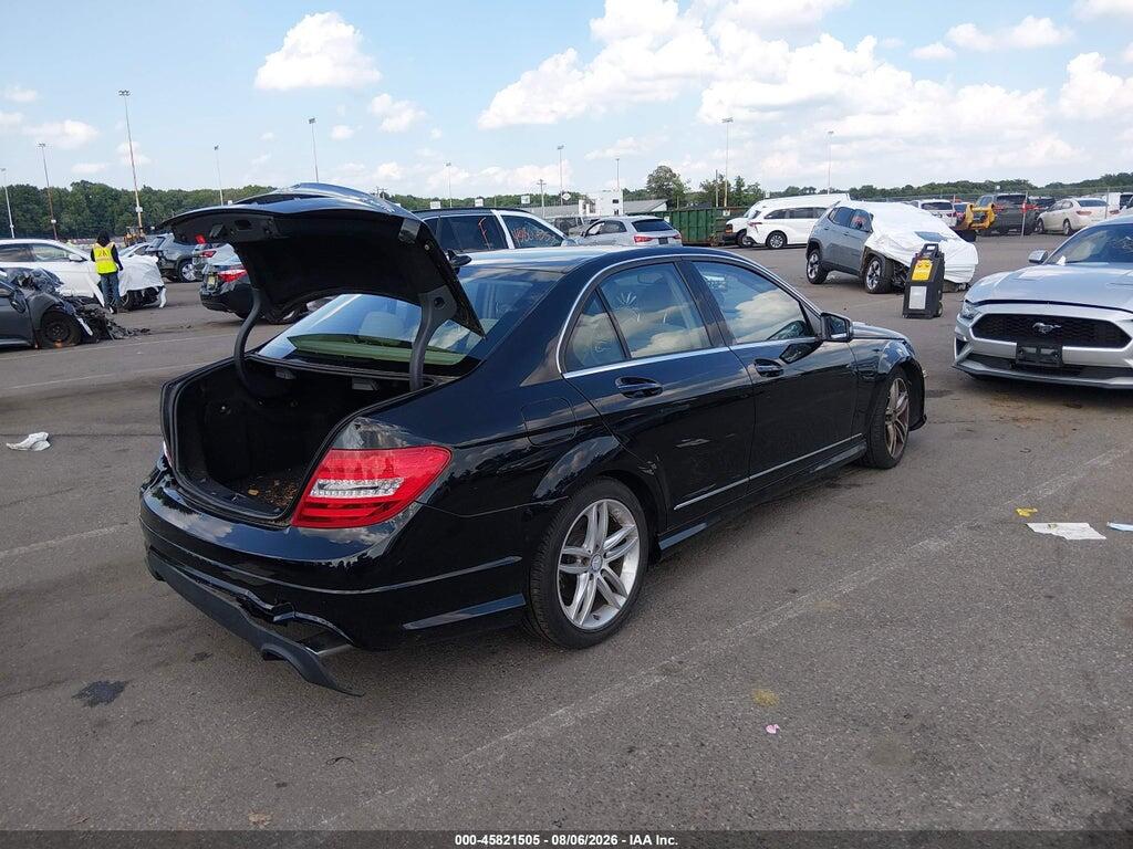 WDDGF8BB6CR225958 2012 MERCEDES-BENZ C 300 photo no. 4