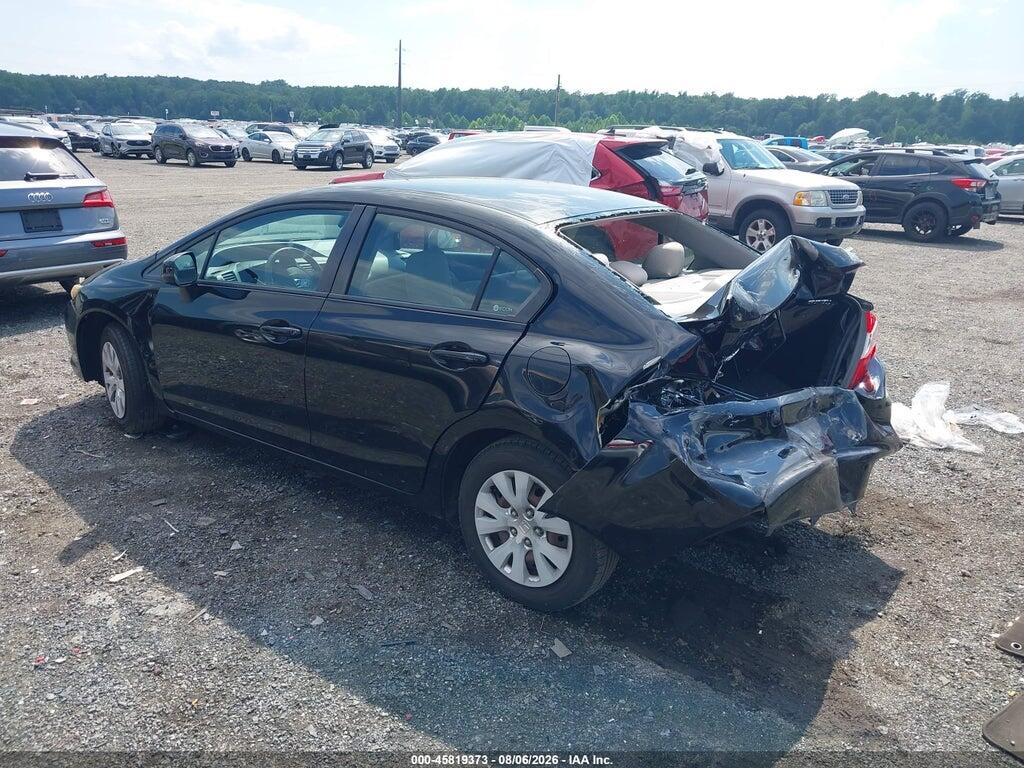 19XFB2F52CE384314 2012 HONDA CIVIC photo no. 3