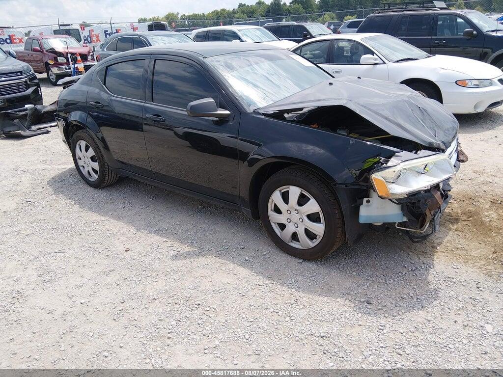 1C3CDZAB0CN286174 2012 DODGE AVENGER photo no. 1