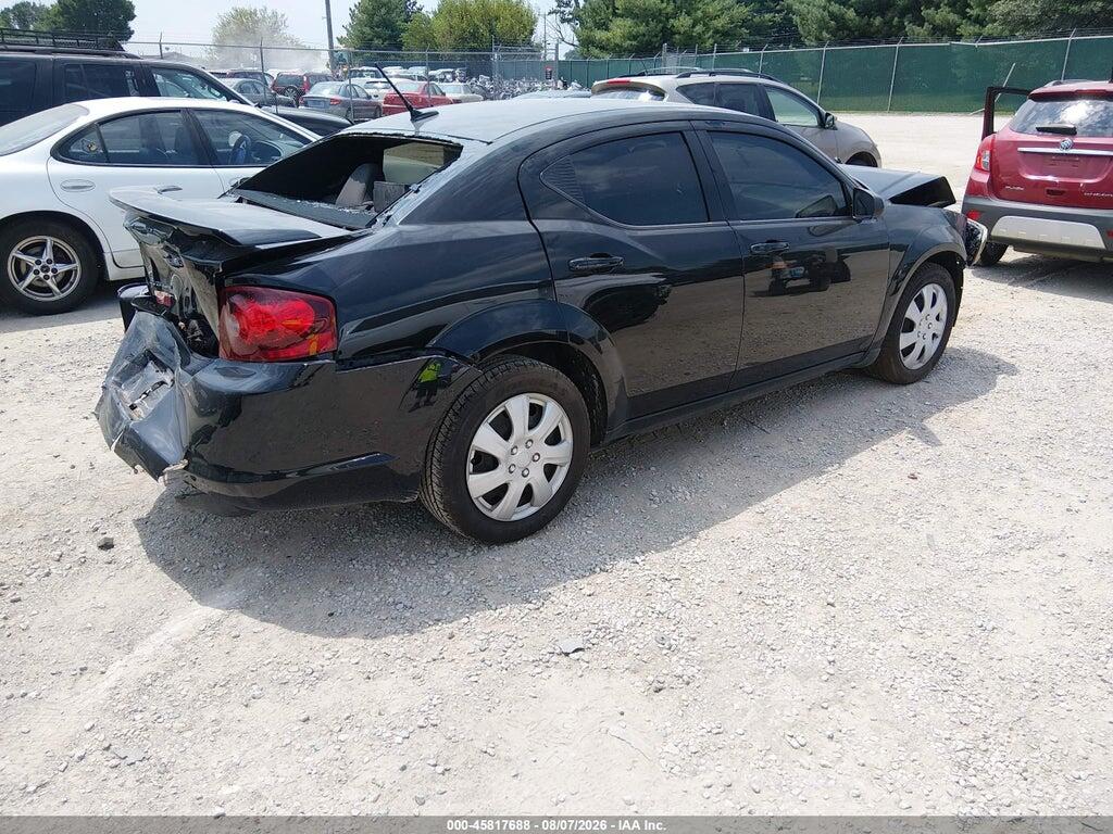 1C3CDZAB0CN286174 2012 DODGE AVENGER photo no. 4