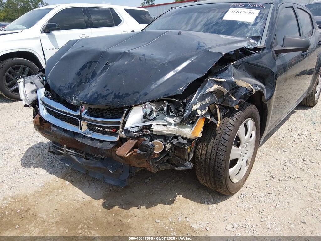 1C3CDZAB0CN286174 2012 DODGE AVENGER photo no. 6