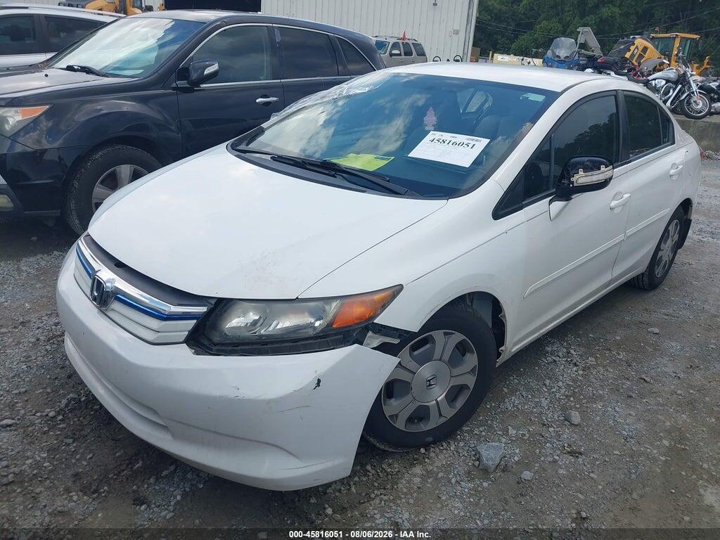 JHMFB4F25CS006484 2012 HONDA CIVIC HYBRID photo no. 2