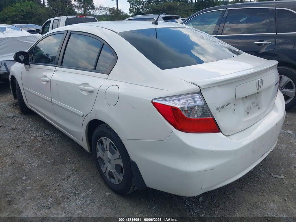 JHMFB4F25CS006484 2012 HONDA CIVIC HYBRID photo no. 3