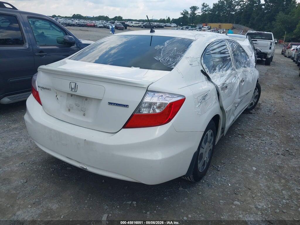 JHMFB4F25CS006484 2012 HONDA CIVIC HYBRID photo no. 4