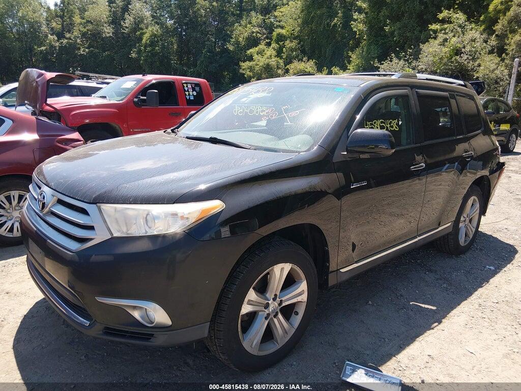 5TDDK3EH1CS121777 2012 TOYOTA HIGHLANDER photo no. 2