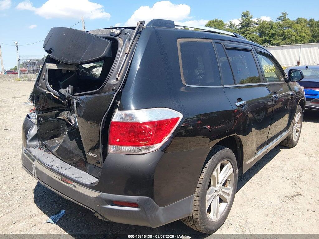 5TDDK3EH1CS121777 2012 TOYOTA HIGHLANDER photo no. 4