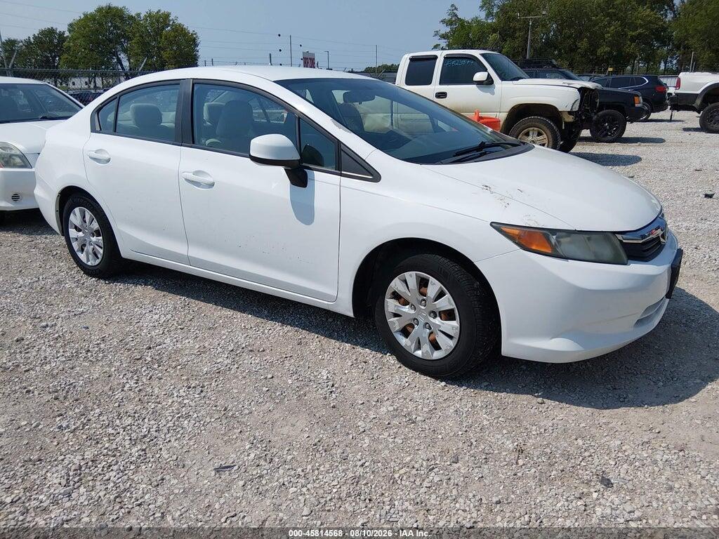 19XFB2F56CE080998 2012 HONDA CIVIC photo no. 1