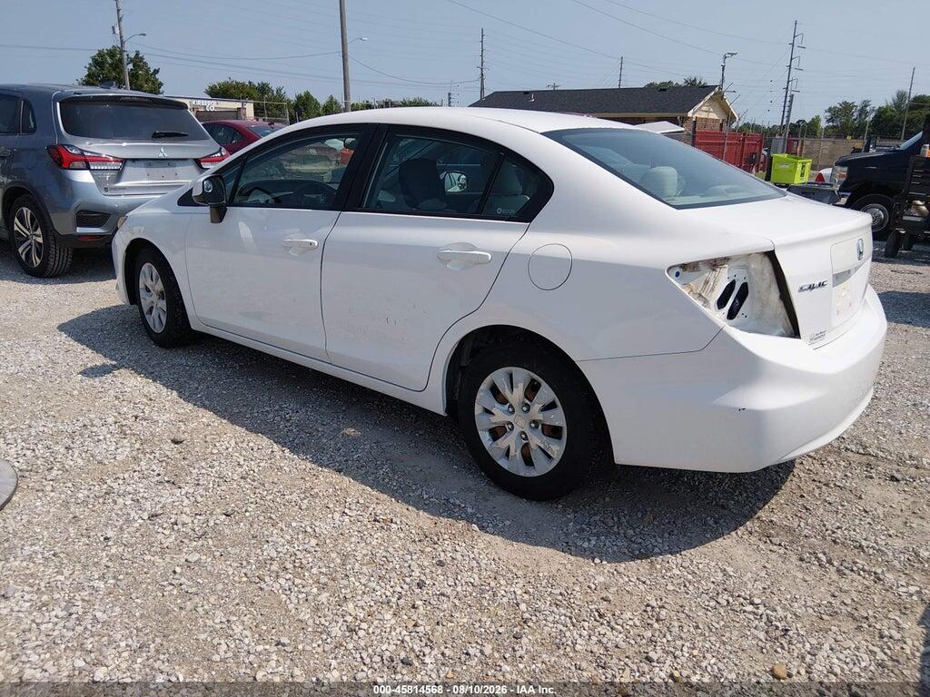 19XFB2F56CE080998 2012 HONDA CIVIC photo no. 3