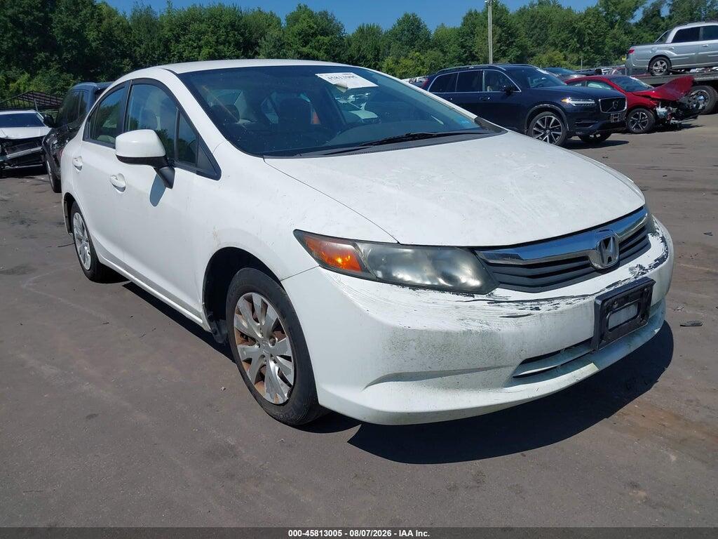 19XFB2F50CE330784 2012 HONDA CIVIC photo no. 1