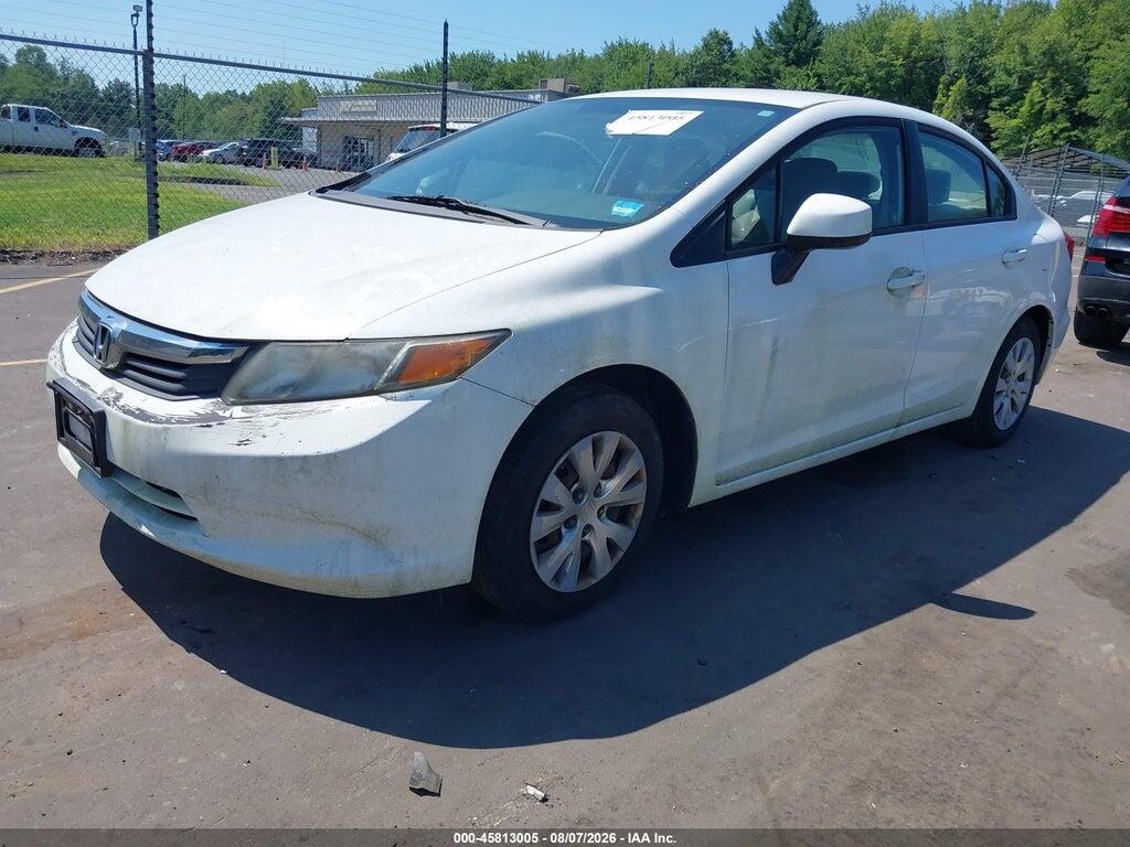 19XFB2F50CE330784 2012 HONDA CIVIC photo no. 2