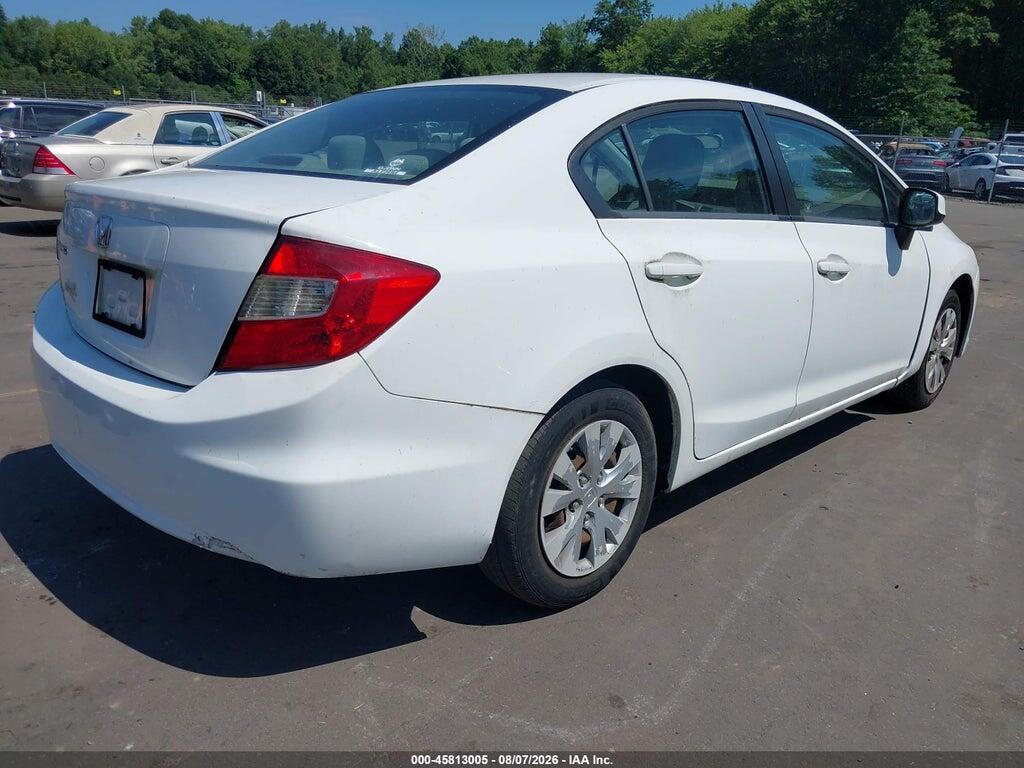 19XFB2F50CE330784 2012 HONDA CIVIC photo no. 4