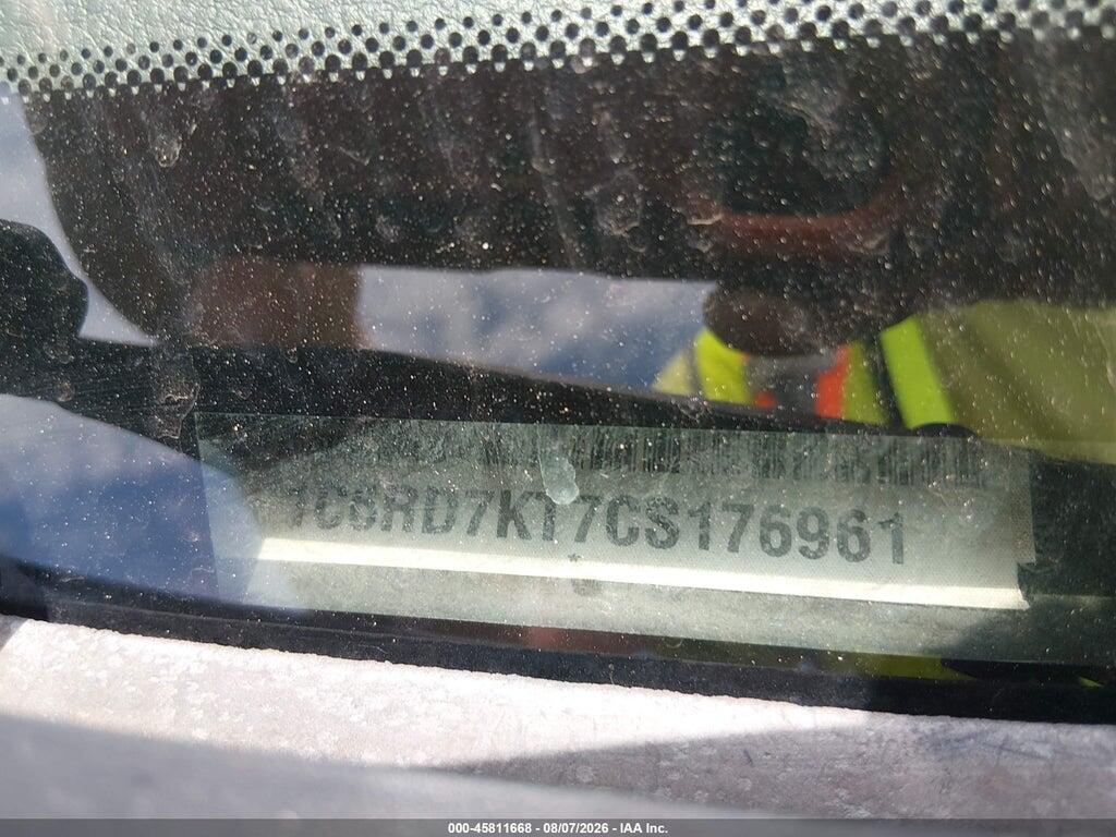 1C6RD7KT7CS176961 2012 RAM 1500 photo no. 9