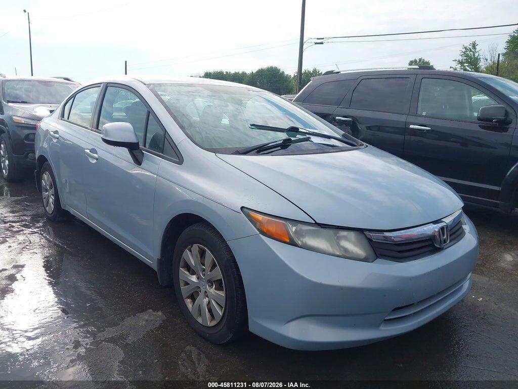19XFB2F59CE007429 2012 HONDA CIVIC photo no. 1