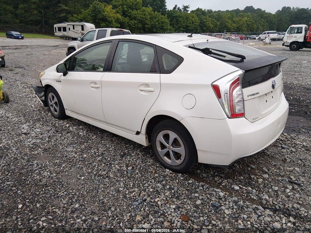 JTDKN3DU5C1557980 2012 TOYOTA PRIUS photo no. 3