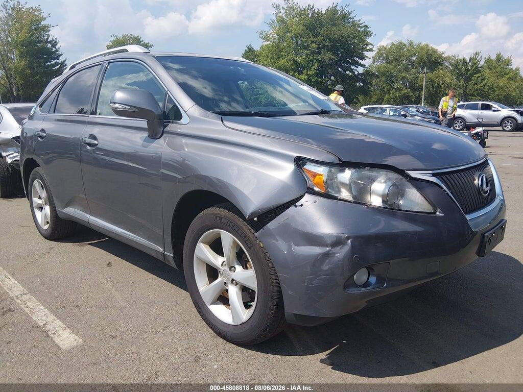 2T2BK1BA0CC128470 2012 LEXUS RX 350 photo no. 1